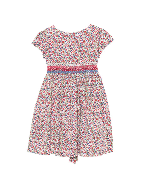  Siola Ruffled Floral-pattern Dress - Red 