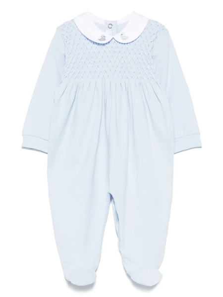  Siola Shirring-detailed Pyjamas - Blue 