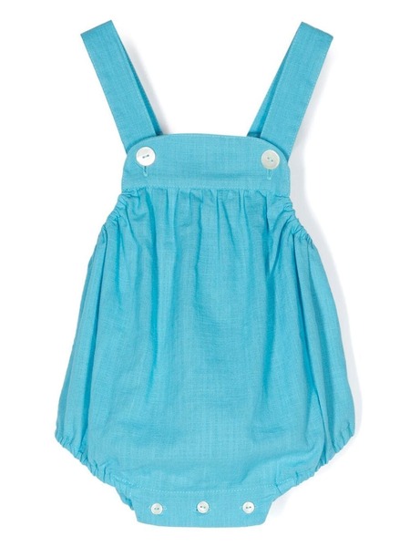 Siola Short Sleeveless Dungarees - Blue 
