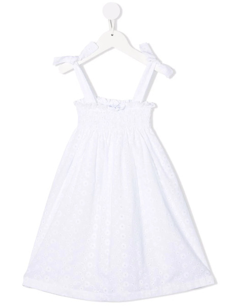  Siola Sleeveless Flared Dress - White 