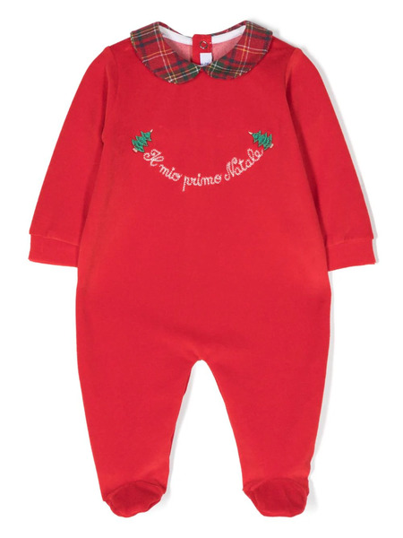  Siola Slogan-embroidered Long-sleeve Tracksuit 
