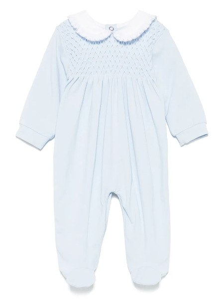  Siola Smocking-detail Pyjamas - Blue 