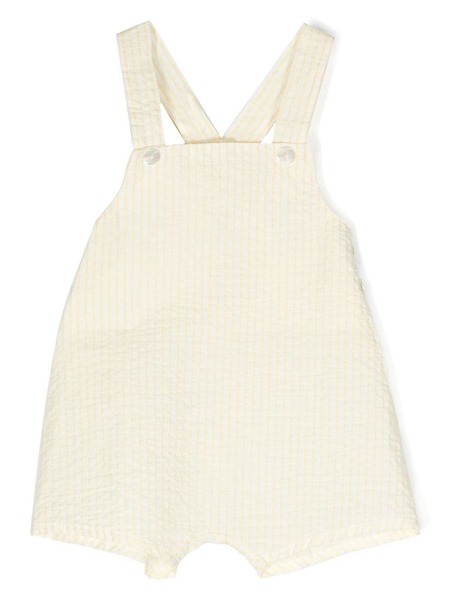  Siola Striped Cotton Shorts - Yellow 