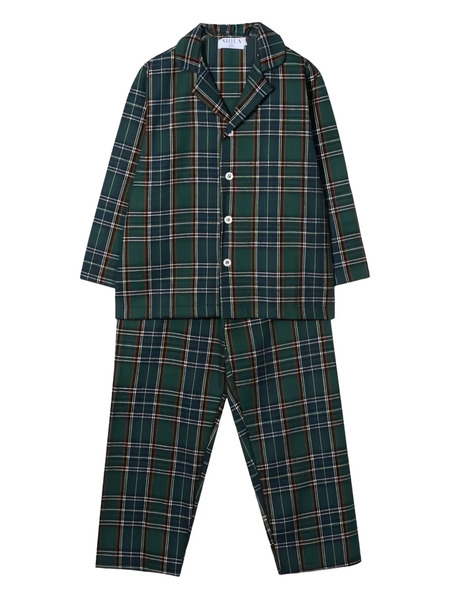  Siola Tartan-pattern Pyjama - Green 
