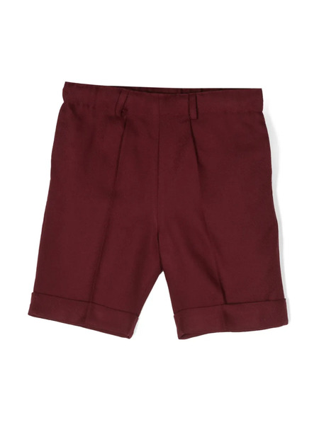  Siola Ulivo Elasticated-waist Shorts - Red 