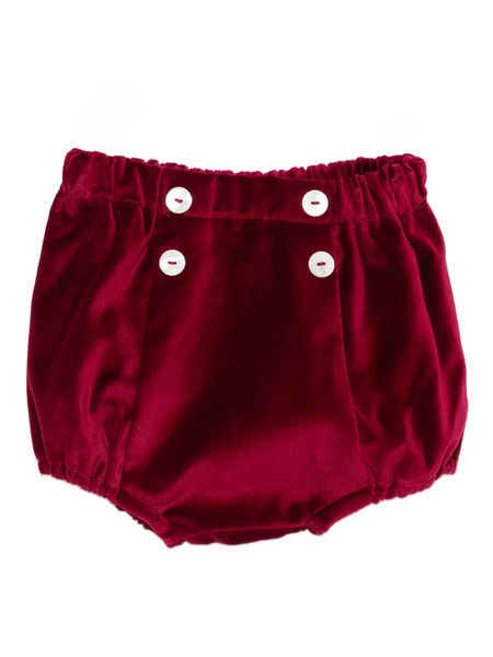  Siola Velvet Bloomers - Red 