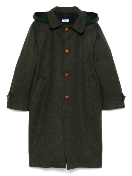 Siola Wool Coat - Green 