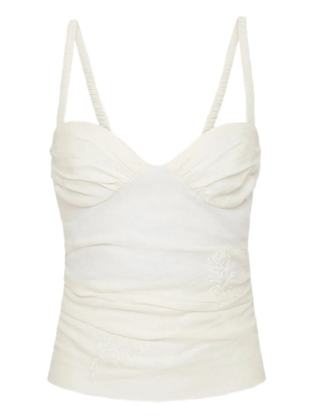  Sir. Ruched Top - Neutrals 