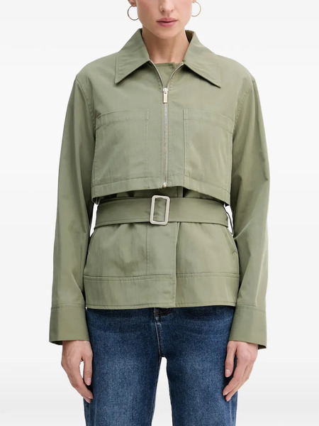  Sisley Belted Jacket - Green 