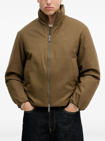  Sisley Zip Jacket - Brown 