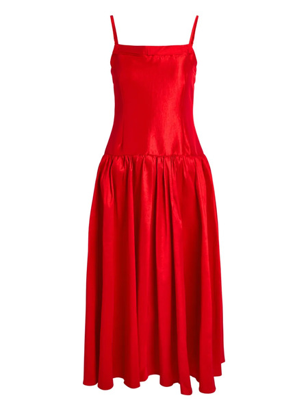  Sister Jane Quartet Spaghetti-strap Midi Dress - Red 