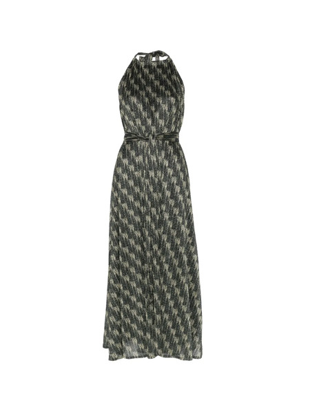  Siyu Ars Halterneck Maxi Dress - Green 