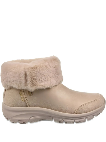  Skechers Faux-fur Cuff Ankle Boots - Neutrals 