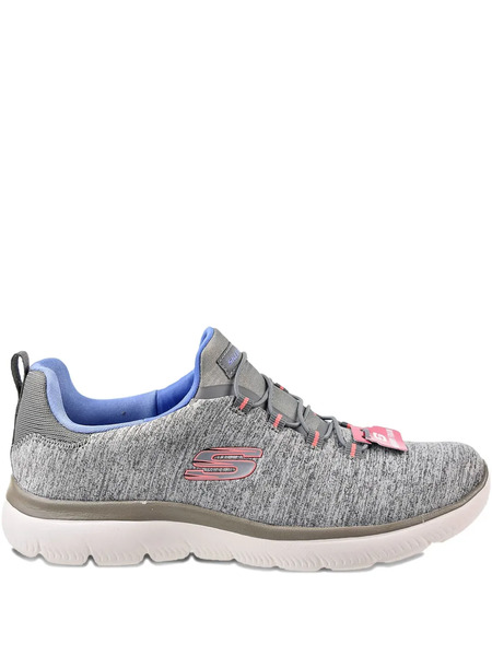  Skechers Summits - Quick Getaway Lace-up Sneakers - Grey 