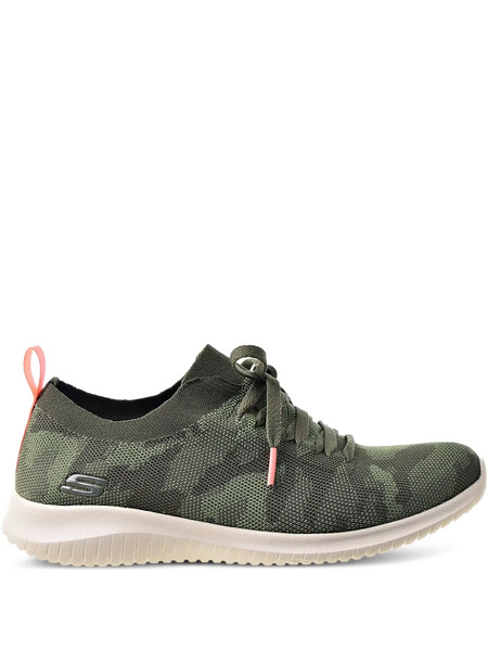  Skechers Ultra Flex Wild Pursue Sneakers - Green 