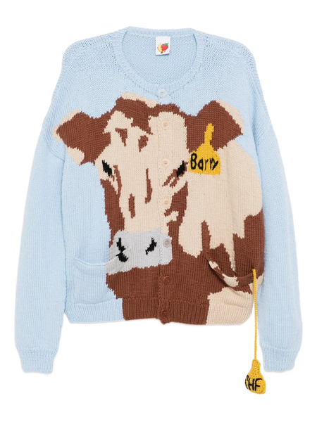  Sky High Farm Barry Cardigan - Blue 