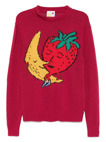  Sky High Farm Graphic-print Jumper - Red 