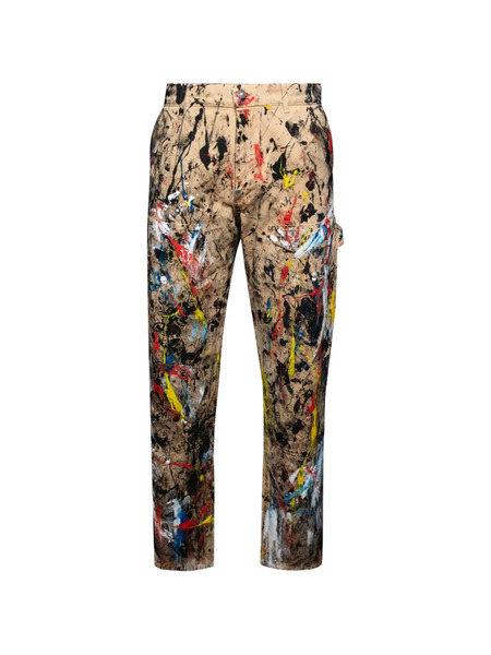  Sky High Farm Hand Painted Double-knee Trousers - Neutrals 
