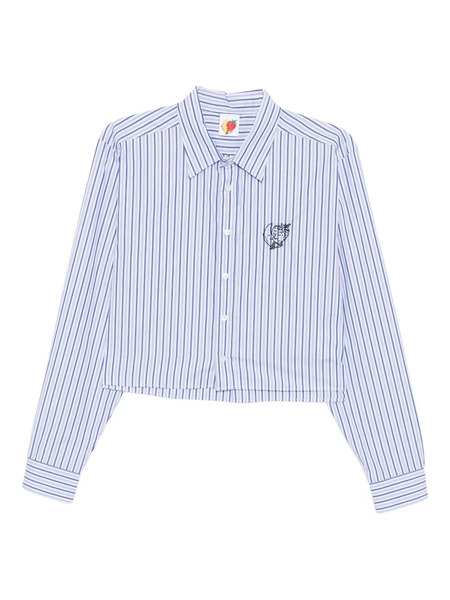  Sky High Farm Striped Shirt - Blue 