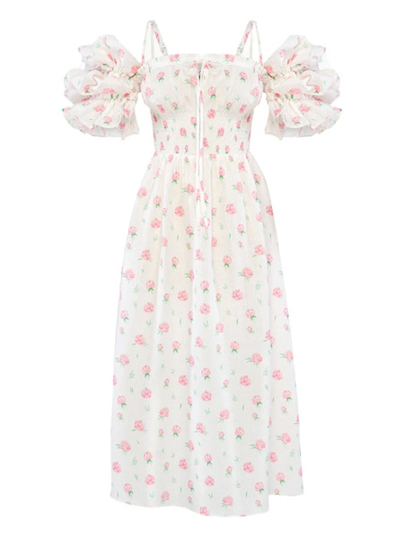  Sleeper Arle Dress - White 