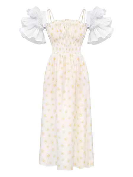  Sleeper Arle Maxi Dress - White 