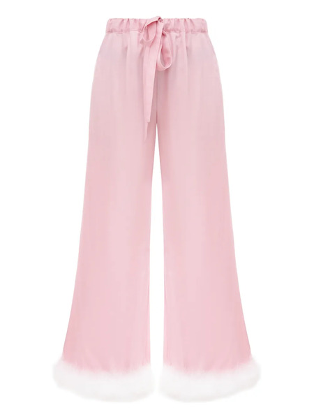  Sleeper Bisou Bisou Feather Trousers - Pink 