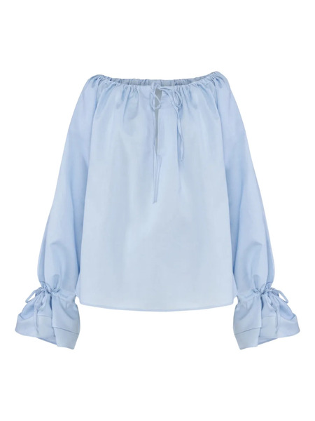  Sleeper Cha-cha Lounge Blouse - Blue 