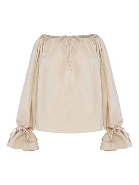  Sleeper Cha-cha Lounge Blouse - Neutrals 