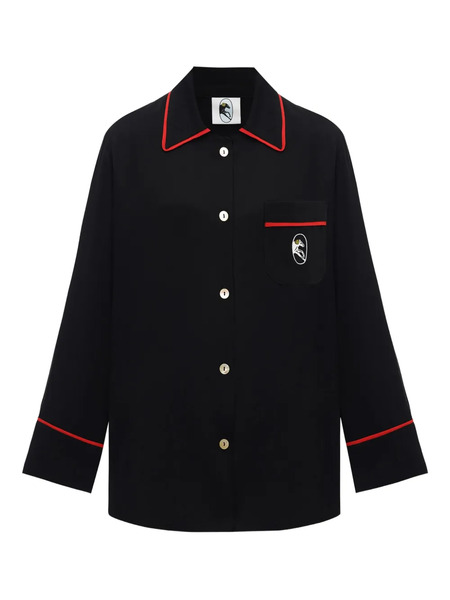  Sleeper Finnegan Pajama Shirt - Black 