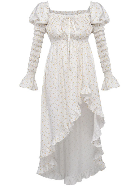  Sleeper Floral-print Midi Dress - White 