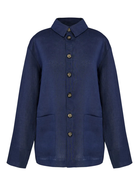  Sleeper Linen Shirt - Blue 