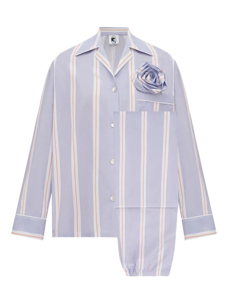  Sleeper The Rose Striped Pajama - Blue 