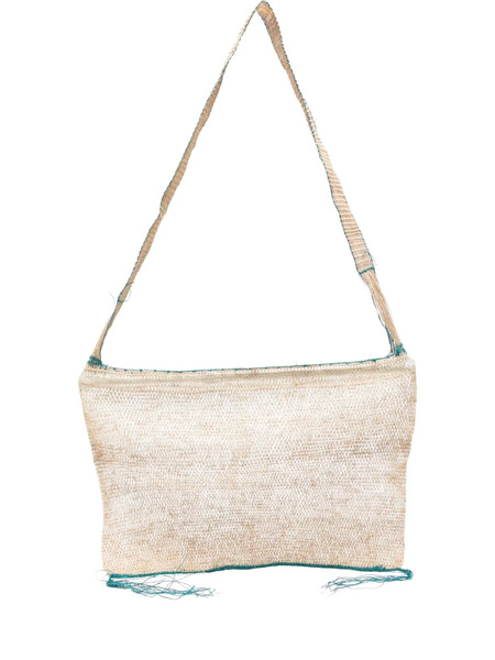  Slo_hand_made Contrast-trim Tote Bag - Neutrals 