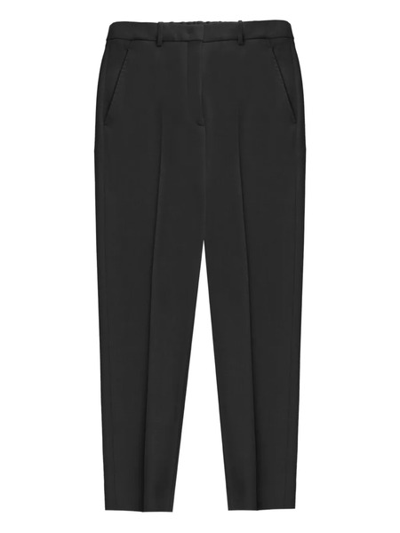  Slowear Button Closure Wool Trousers - Black 