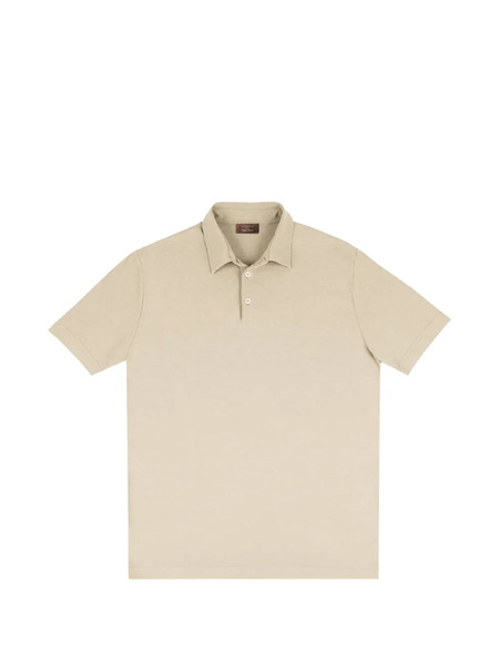  Slowear Buttoned Polo Shirt - Neutrals 