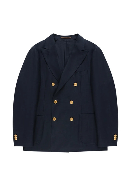  Slowear Double-breasted Blazer - Blue 
