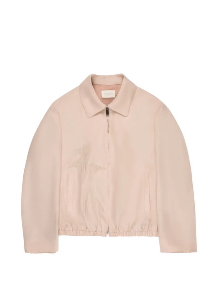  Slowear Floral-embroidered Bomber Jacket - Pink 