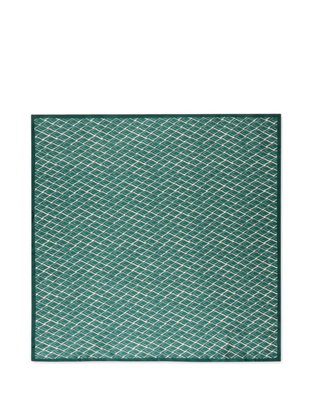  Slowear Patterned Scarf - Green 