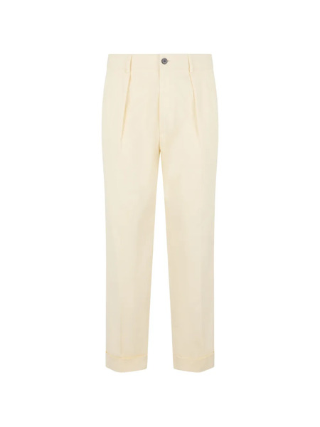  Slowear Pleated Cuffed Trousers - Neutrals 