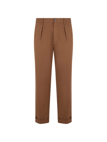  Slowear Pleated Trousers - Brown 
