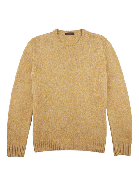  Slowear X Geelong Three-dimensional Wool Jumper - Yellow 