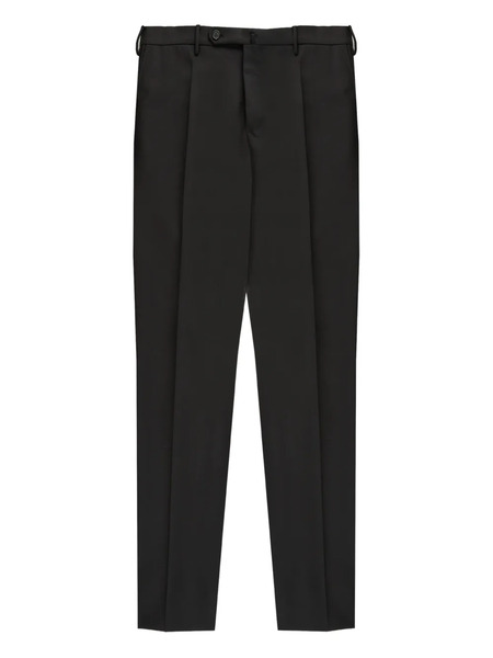  Slowear Zip Fly Virgin Wool Trousers - Black 