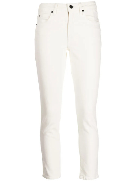  Slvrlake Slim Cropped Jeans - White 