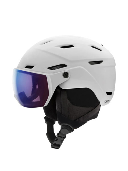  Smith Matte Helmet - White 