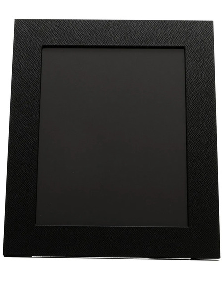  Smythson Leather Photo Frame - Black 