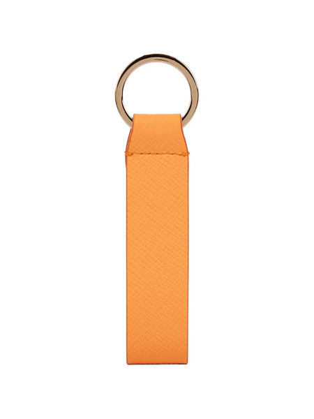  Smythson Panama Keyring - Orange 