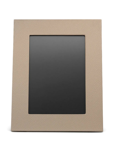  Smythson Panama Photo Frame - Neutrals 