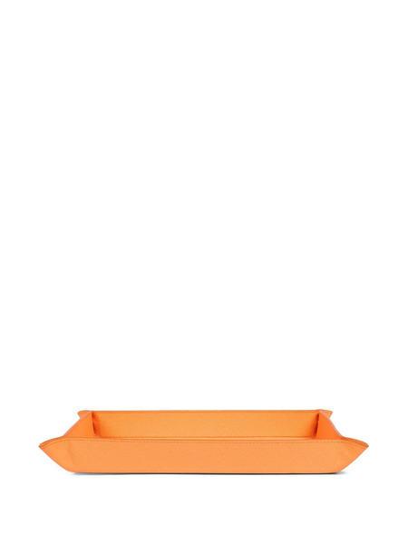  Smythson Panama Trinket Tray - Orange 