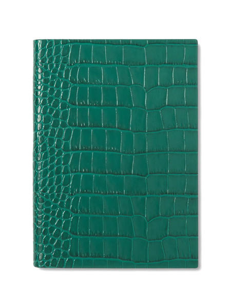  Smythson Soho Mara Notebook - Green 