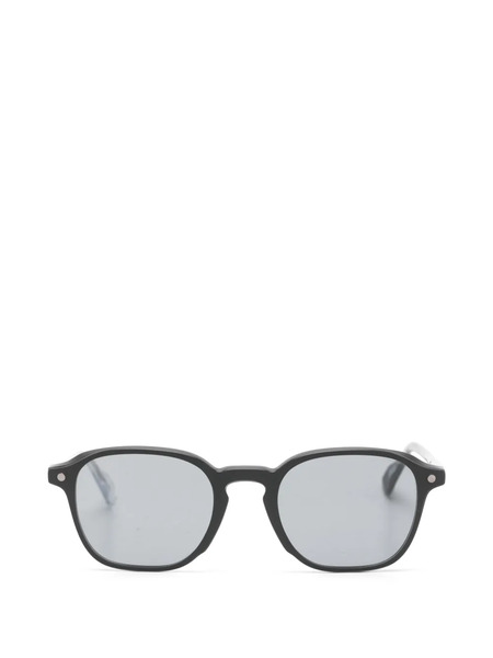  Snob Pagoda Round-frame Glasses - Black 